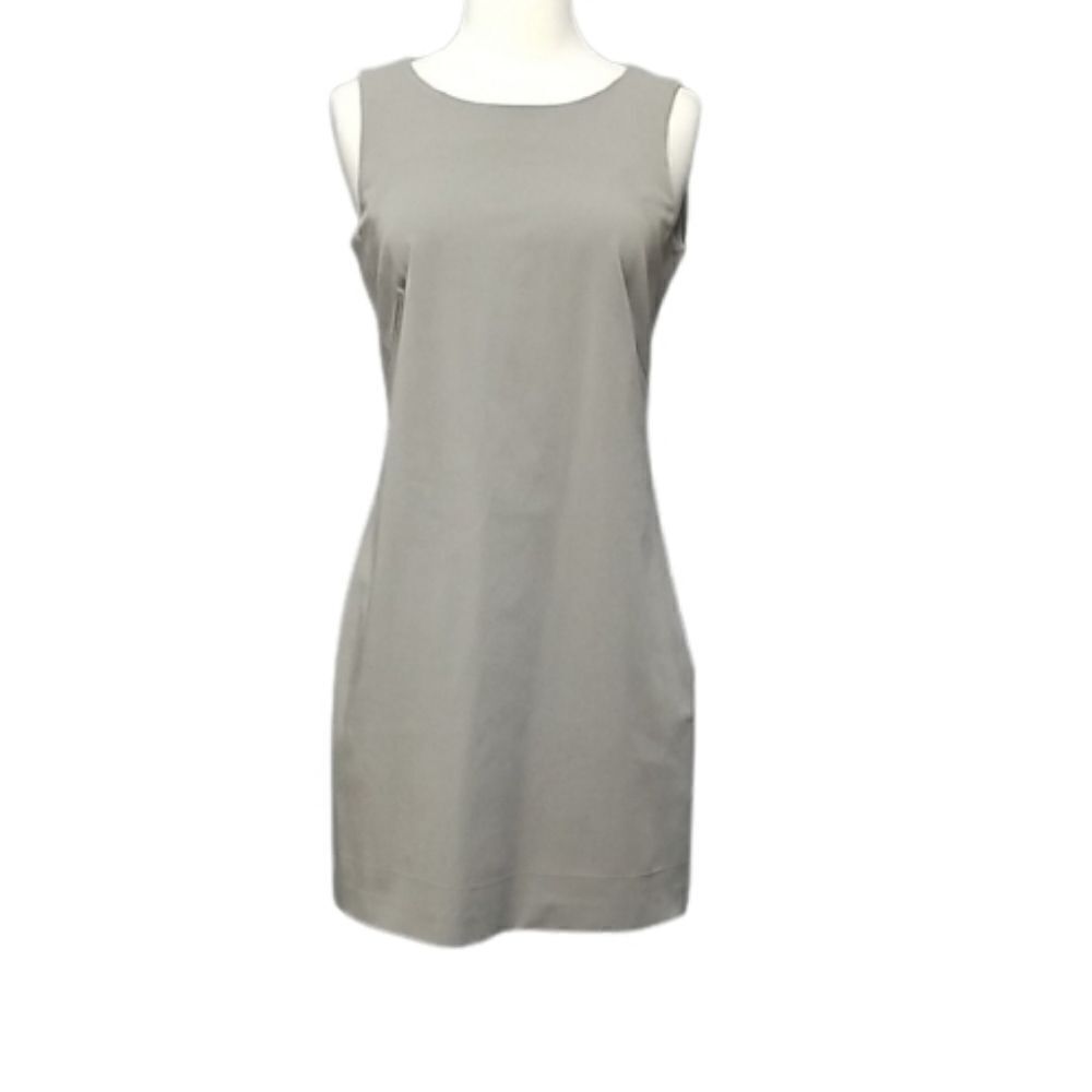 Theory Business Professional Gray Sheath Dress Sm‎
